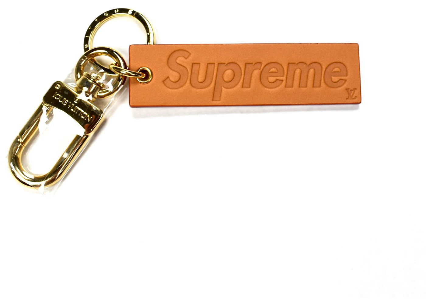 Louis Vuitton x Supreme Keychain Brown