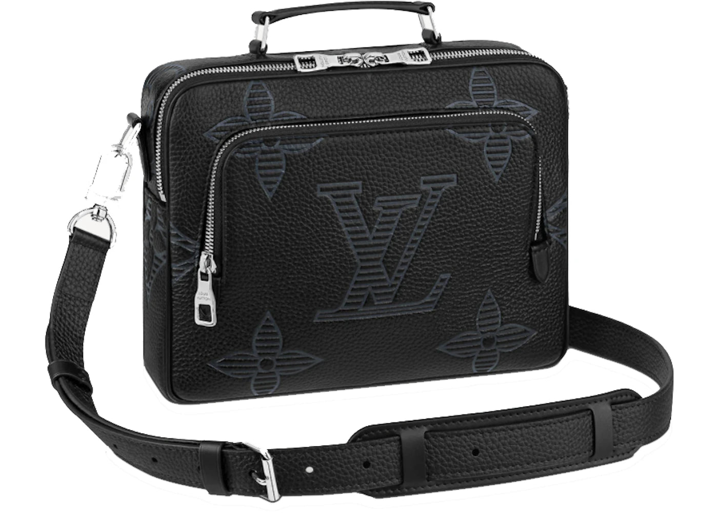 Louis Vuitton Taurillon Shadow Flight Case Messenger Bag