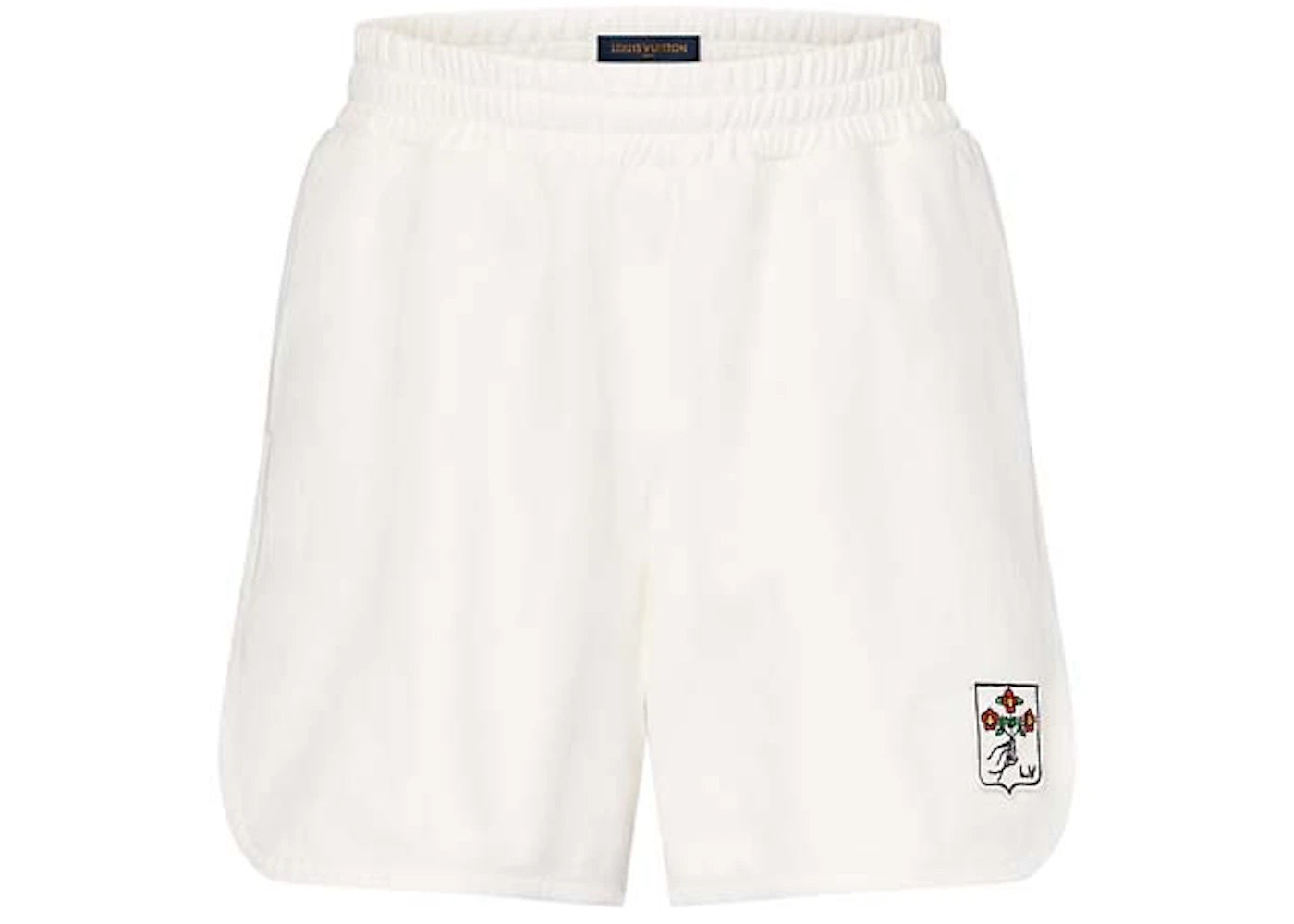 Louis Vuitton Thin Leather Running Shorts White