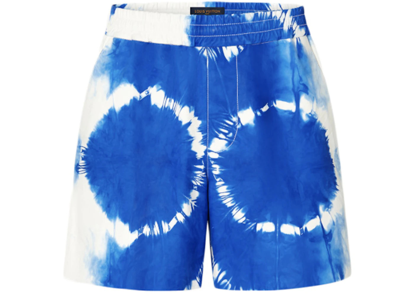 Louis Vuitton Tie Dye Shorts France Blue