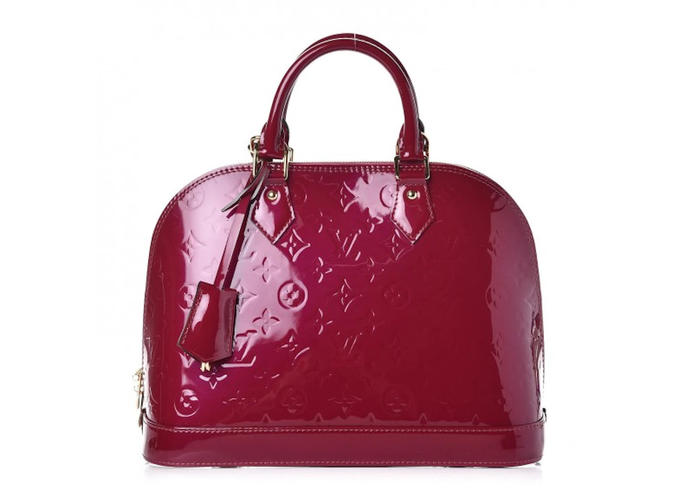 Louis Vuitton Alma Monogram Vernis PM Magenta