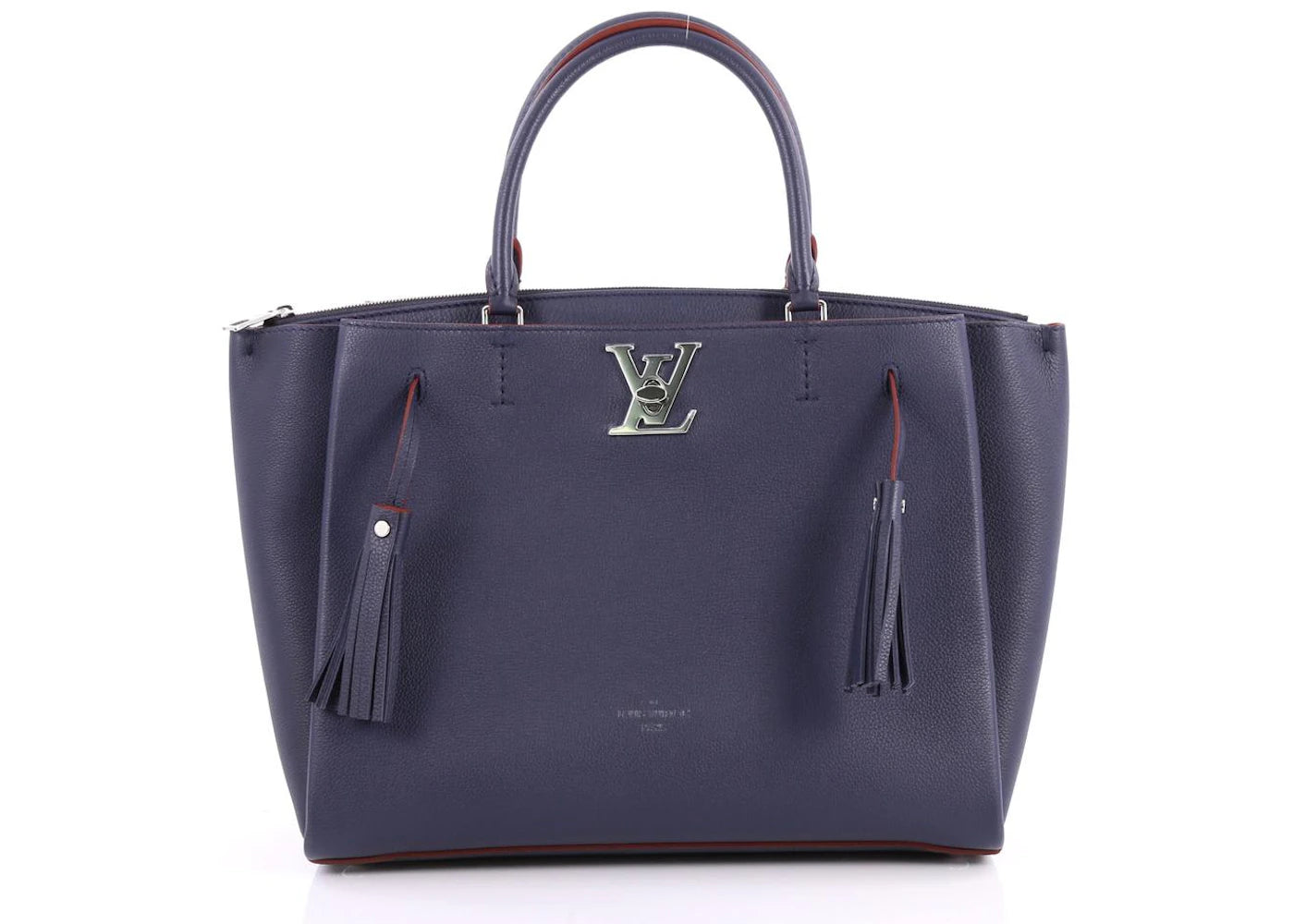 Louis Vuitton Top Handle Lockmeto Navy Blue