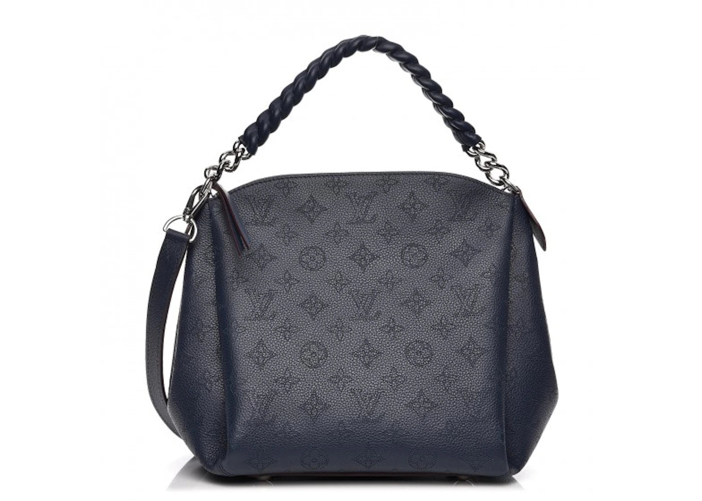 Louis Vuitton Tote Babylone Chain Monogram Mahina BB Marine