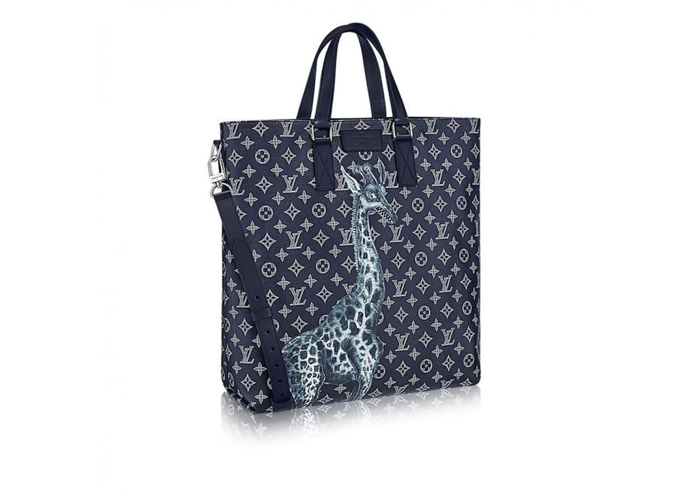 Louis Vuitton Tote Bag Savane Monogram Chapman Ink