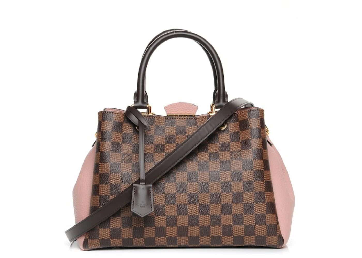 Louis Vuitton Tote Brittany Damier Ebene Taurillon Magnolia