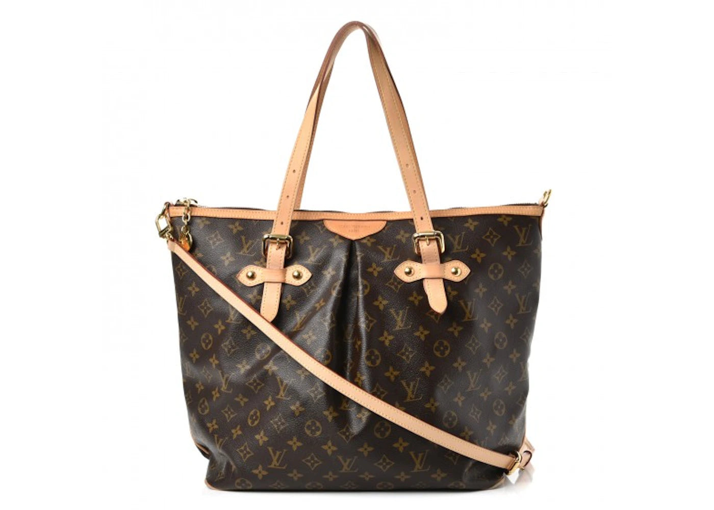 Louis Vuitton Tote Palermo Monogram GM Brown (With Strap)