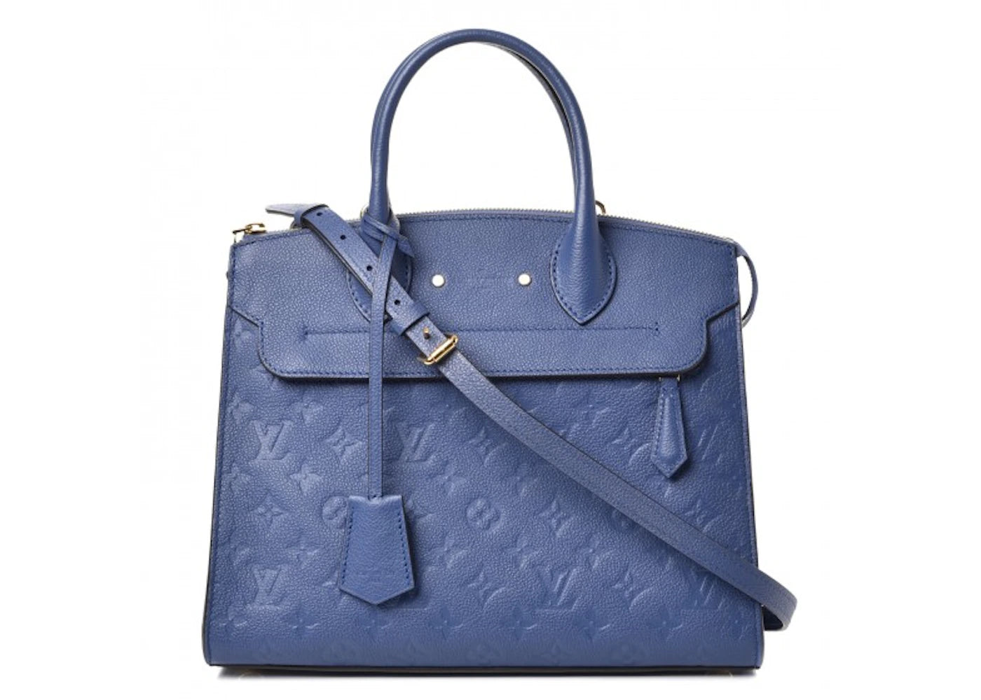 Louis Vuitton Tote Pont Neuf Monogram Empreinte MM Denim