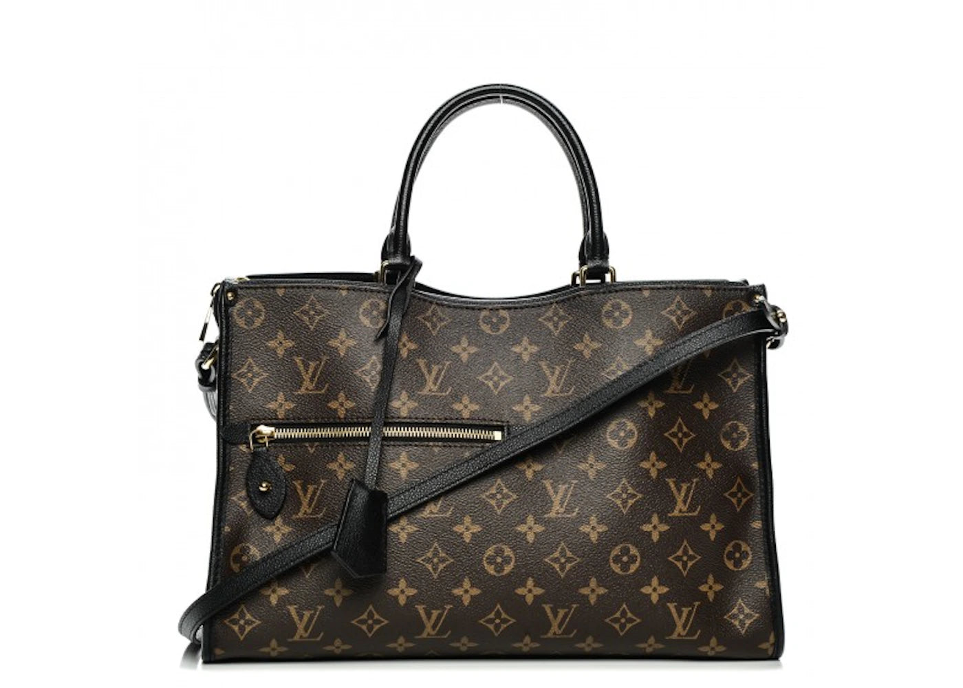 Louis Vuitton Tote Popincourt Monogram MM Noir Black