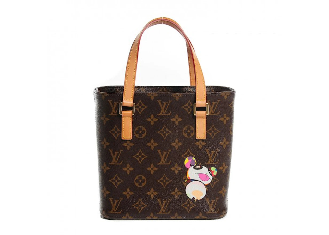 Louis Vuitton Tote Vavin Monogram Murakami Panda Printed PM Brown