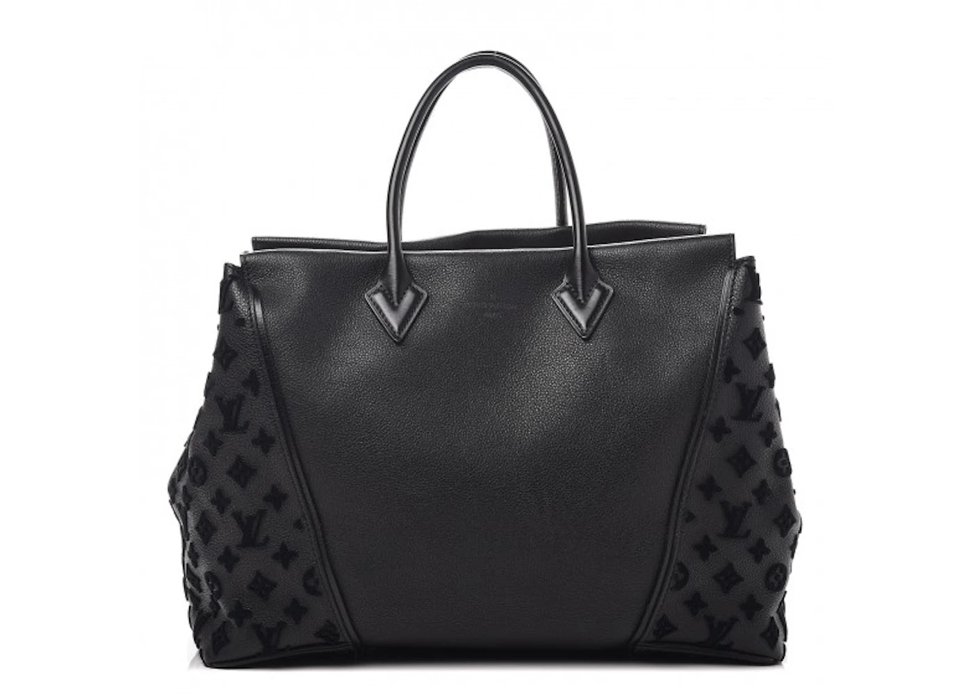 Louis Vuitton Tote W Monogram GM Noir Black