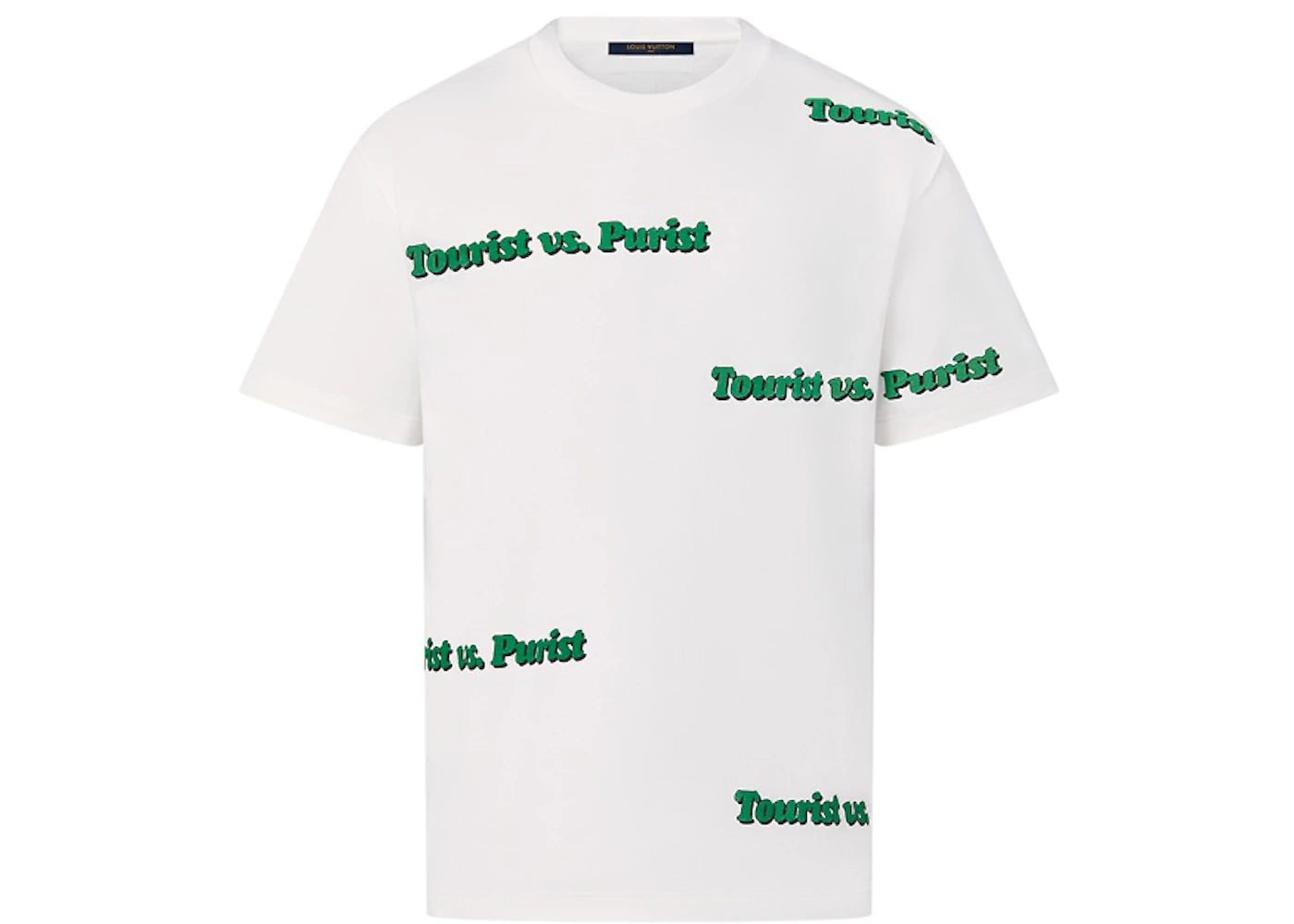 Louis Vuitton Tourist VS Purist Printed Tee Green