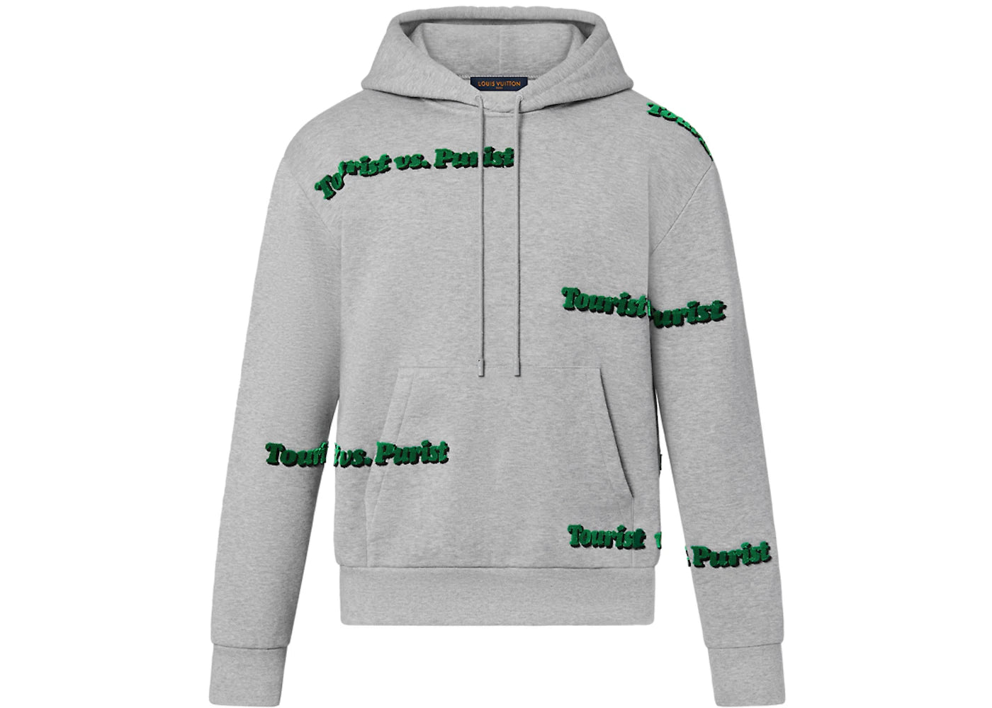 Louis Vuitton Tourist VS Purist Tuffetage Hoodie Grey