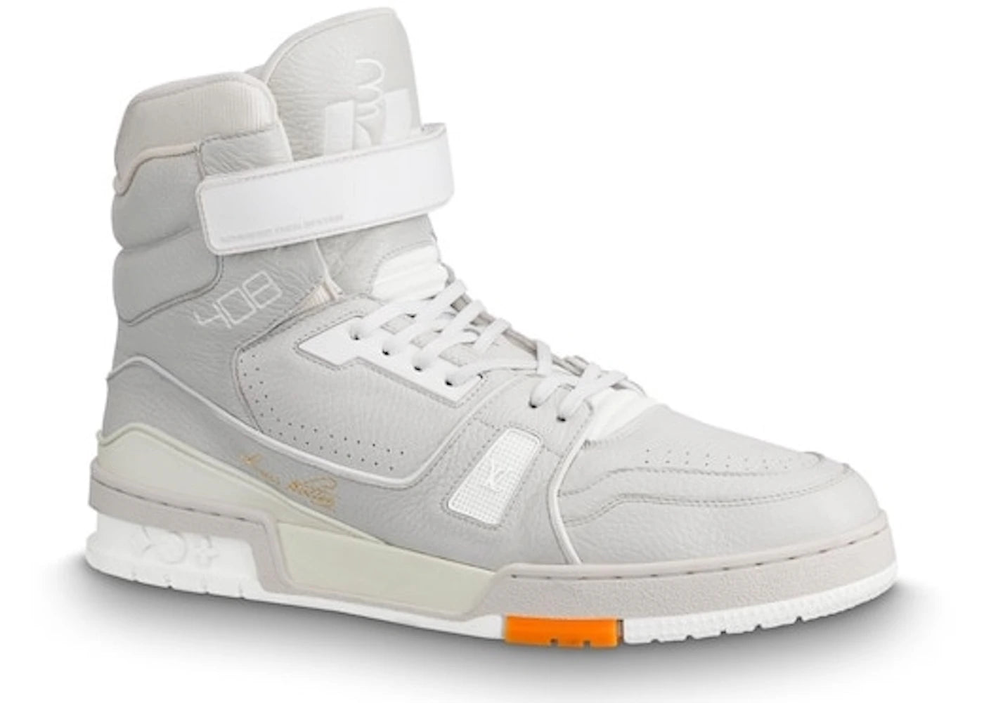 Louis Vuitton Trainer High Top Grey