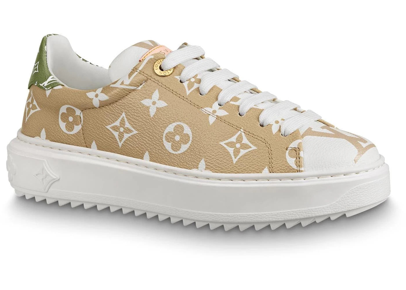 Louis Vuitton Trainer Time Out Monogram Blanc (Women's)