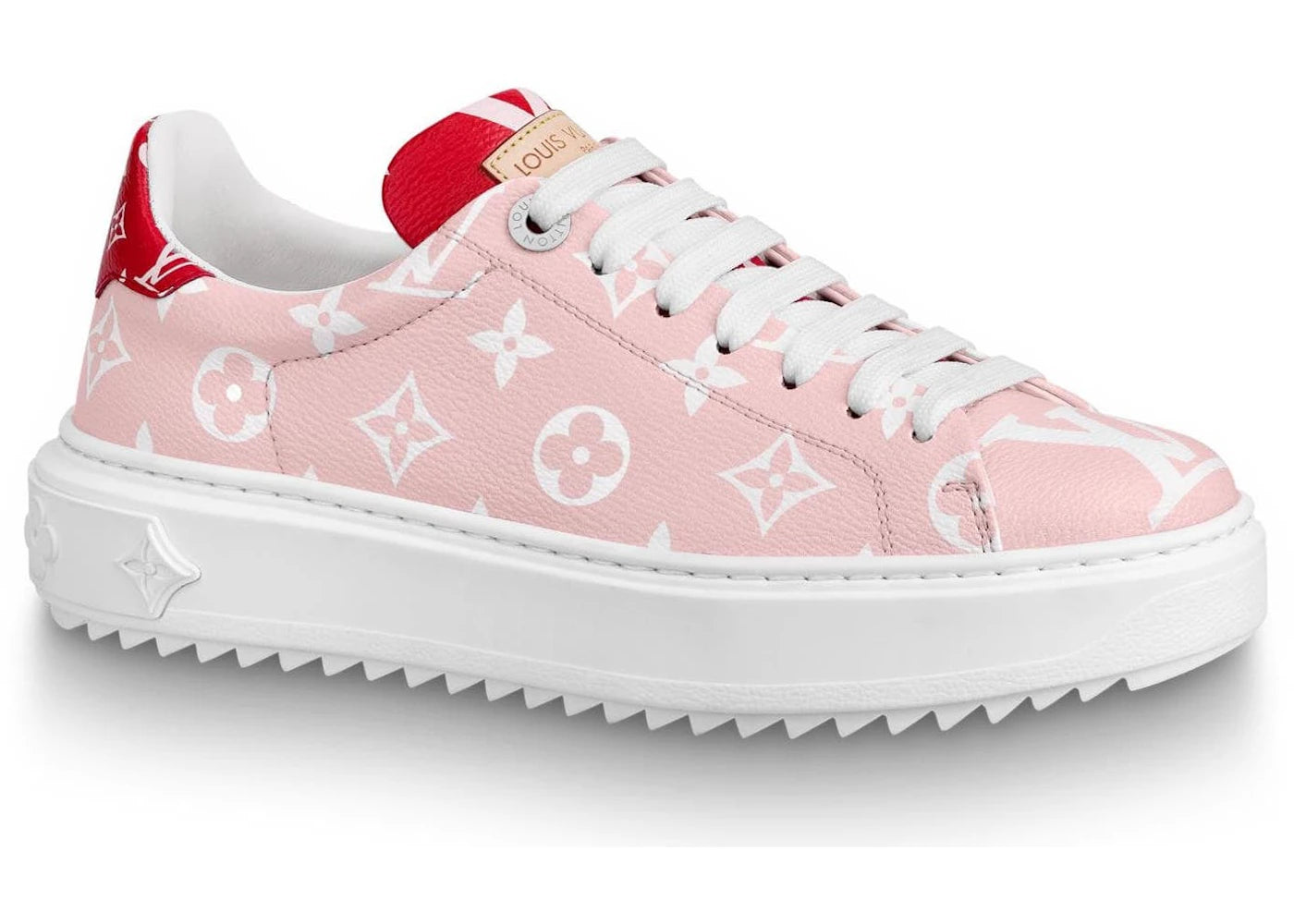 Louis Vuitton Trainer Time Out Monogram Pink (Women's)