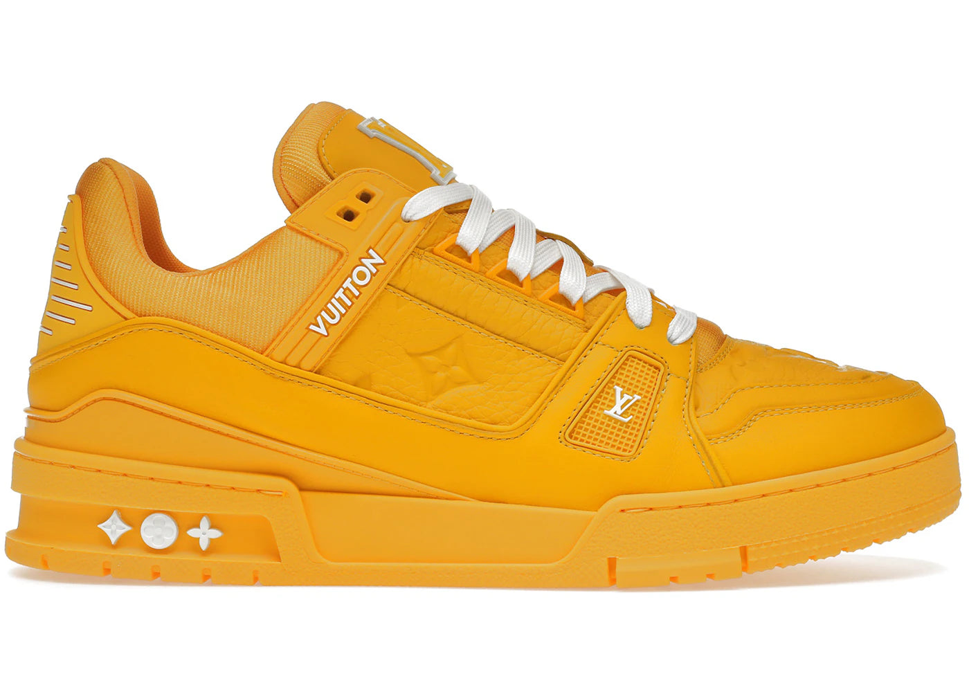 Louis Vuitton Trainer Yellow Embossed Monogram