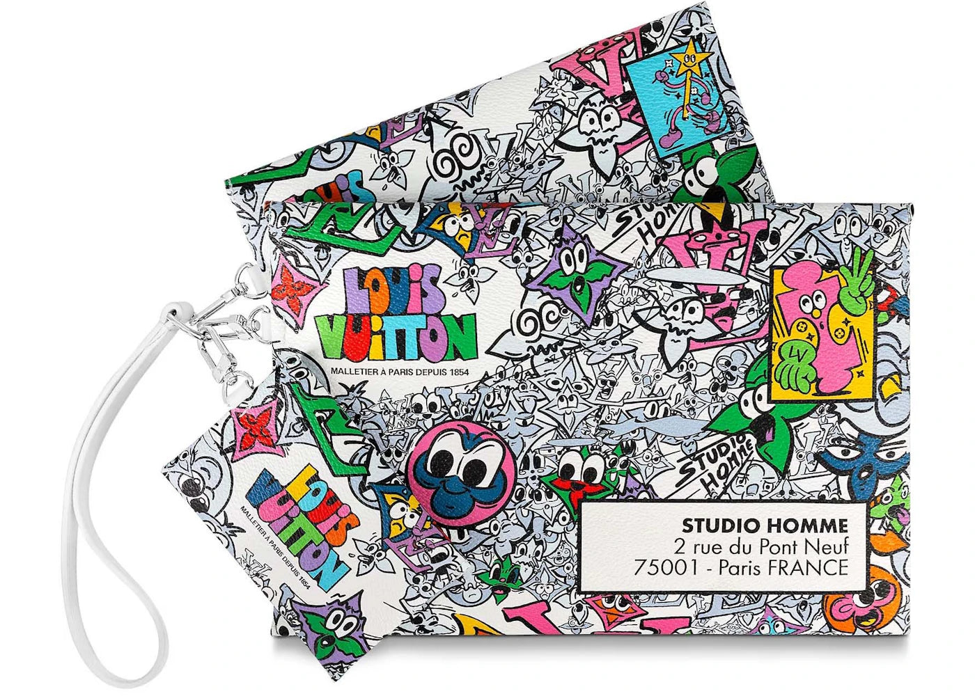 Louis Vuitton Trio Enveloppe Multicolor