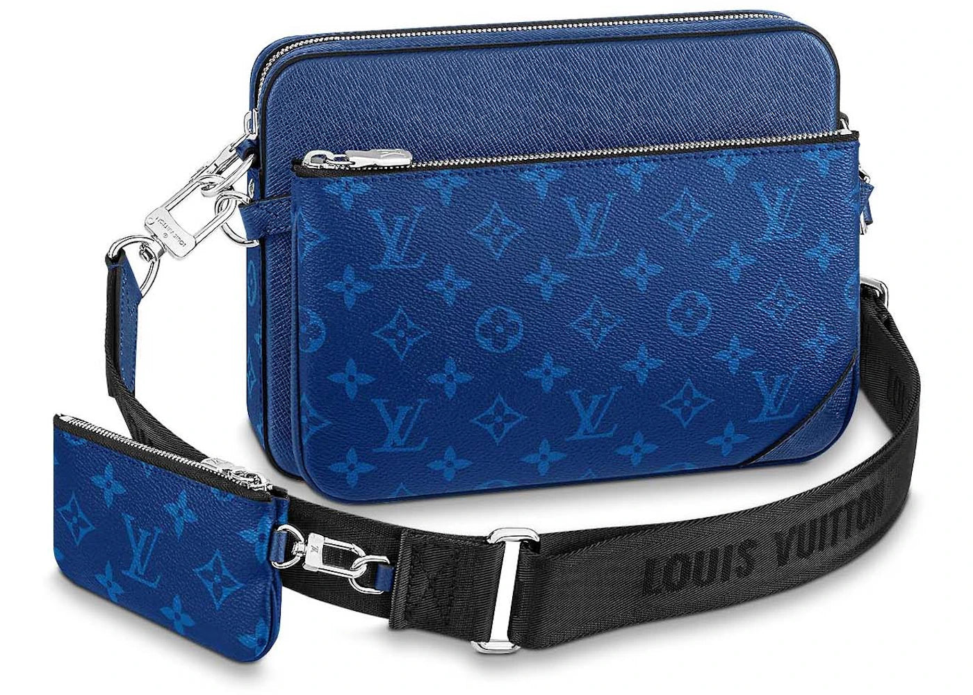 Louis Vuitton Trio Messenger Cobalt Blue