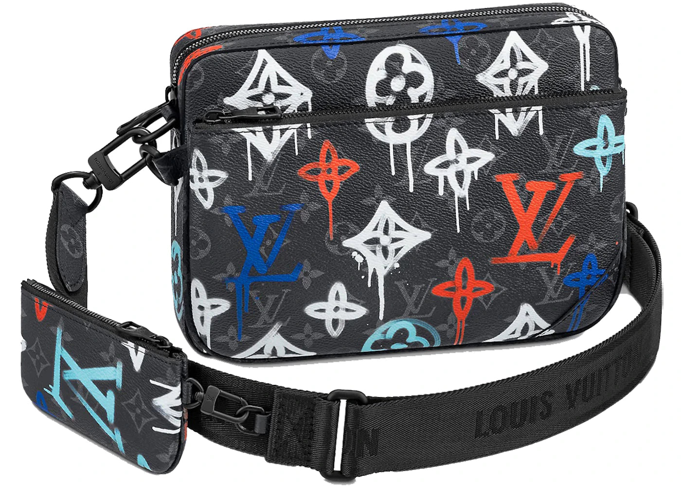 Louis Vuitton Trio Messenger LV Graffiti Multicolor