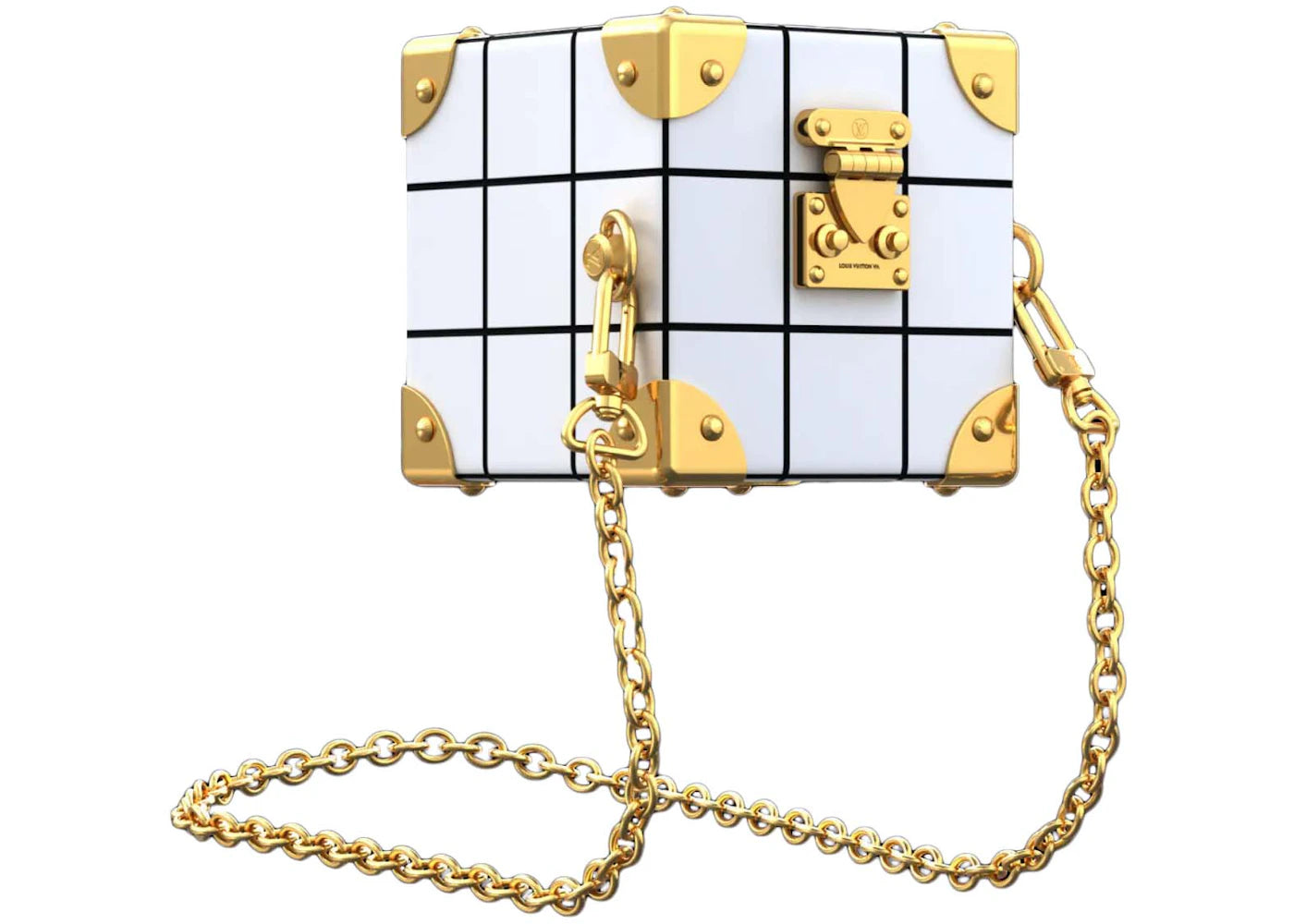 Louis Vuitton Trunk VIA Tile 3D Damier Cube