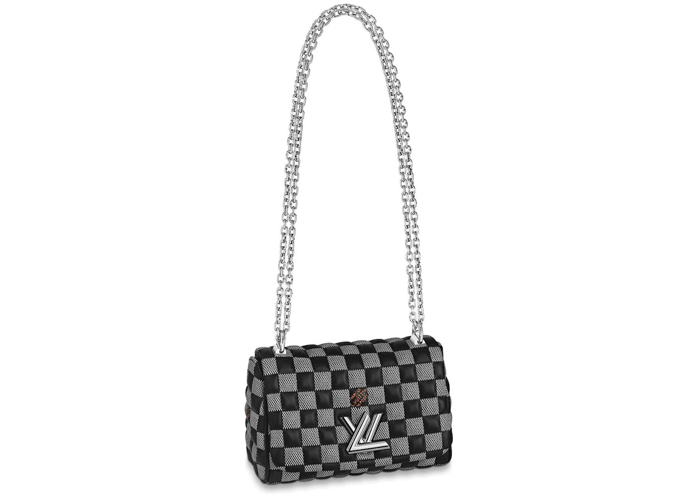 Louis Vuitton Twist Damier Quilted BB Black/White