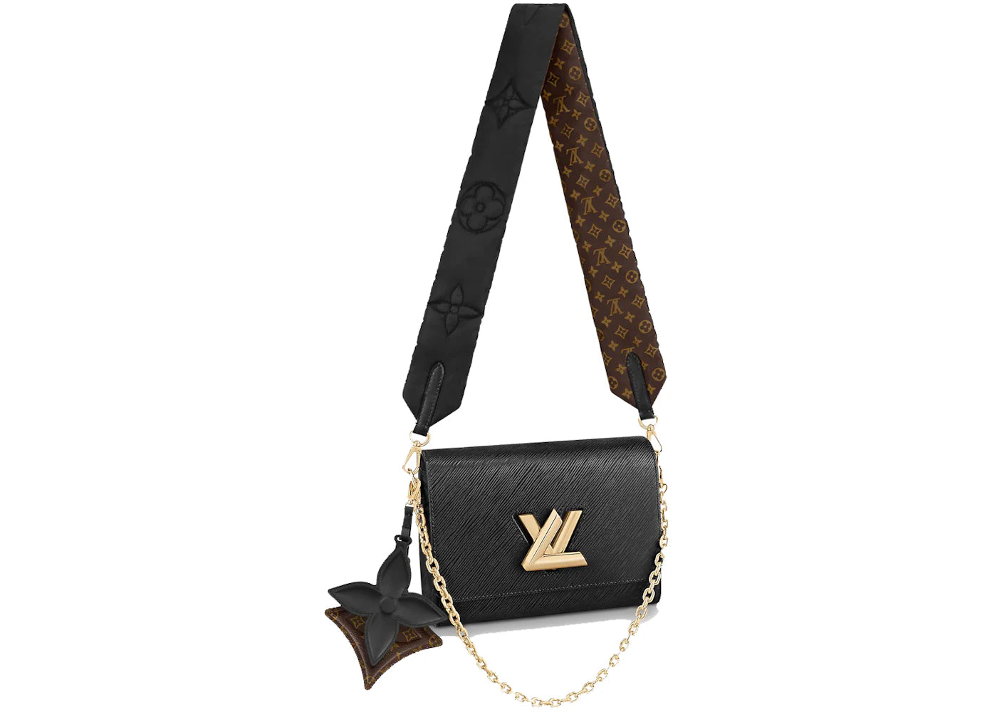 Louis Vuitton Twist MM Black