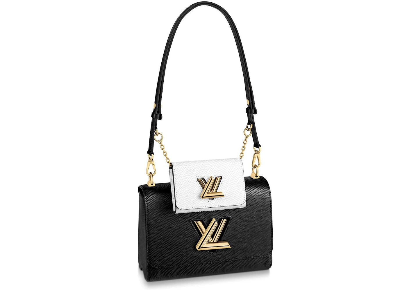 Louis Vuitton Twist and Twisty Epi MM Black/White