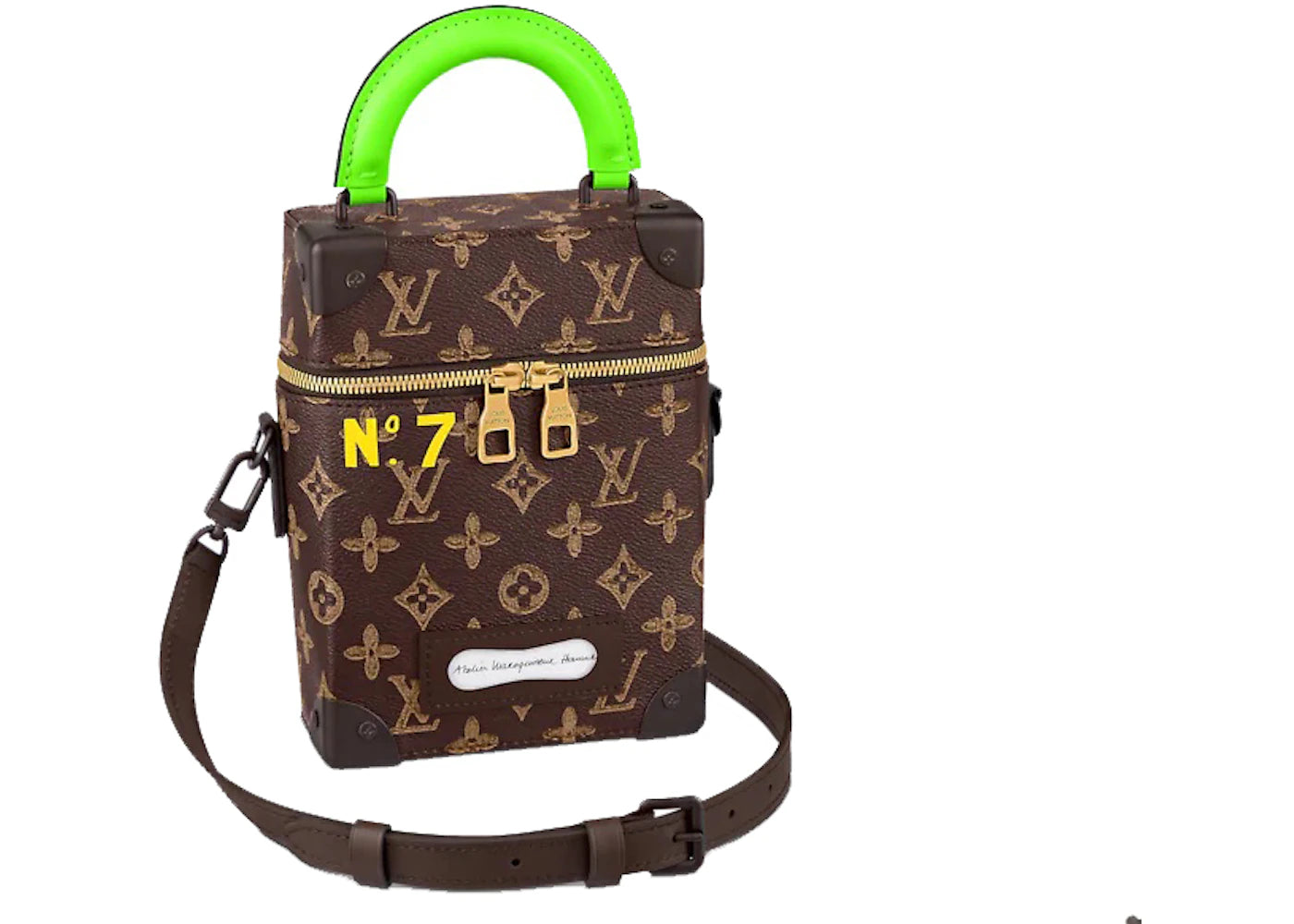 Louis Vuitton Vertical Box Trunk Monogram Brown