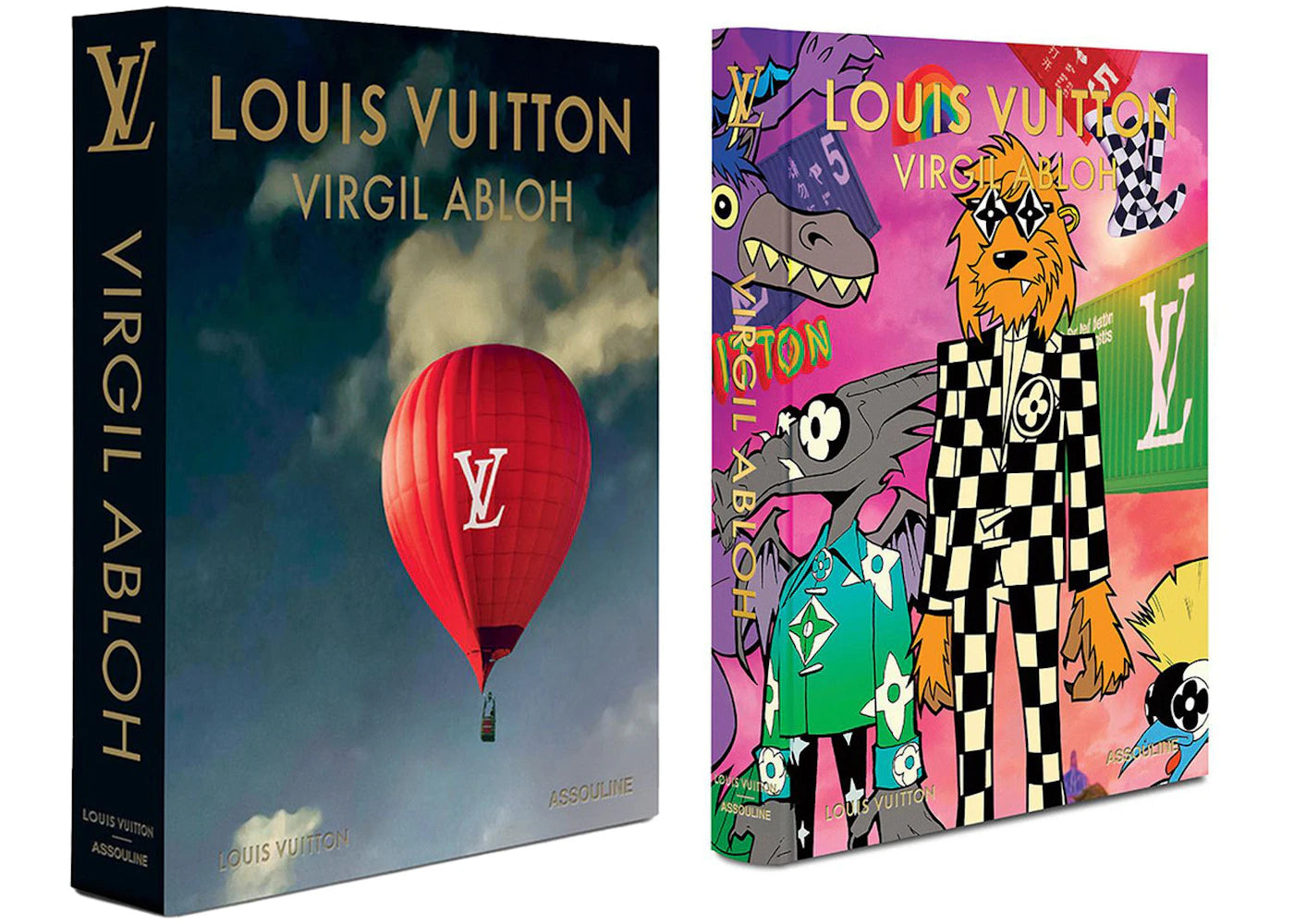 Louis Vuitton Virgil Abloh Balloon/Cartoon Hardcover Book Set