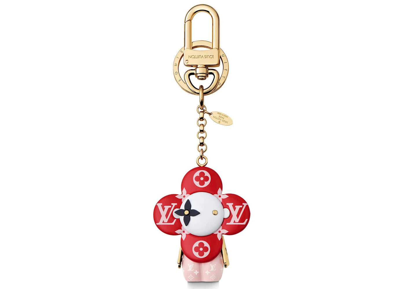 Louis Vuitton Vivienne Bag Charm and Key Holder Monogram Giant Red/Pink