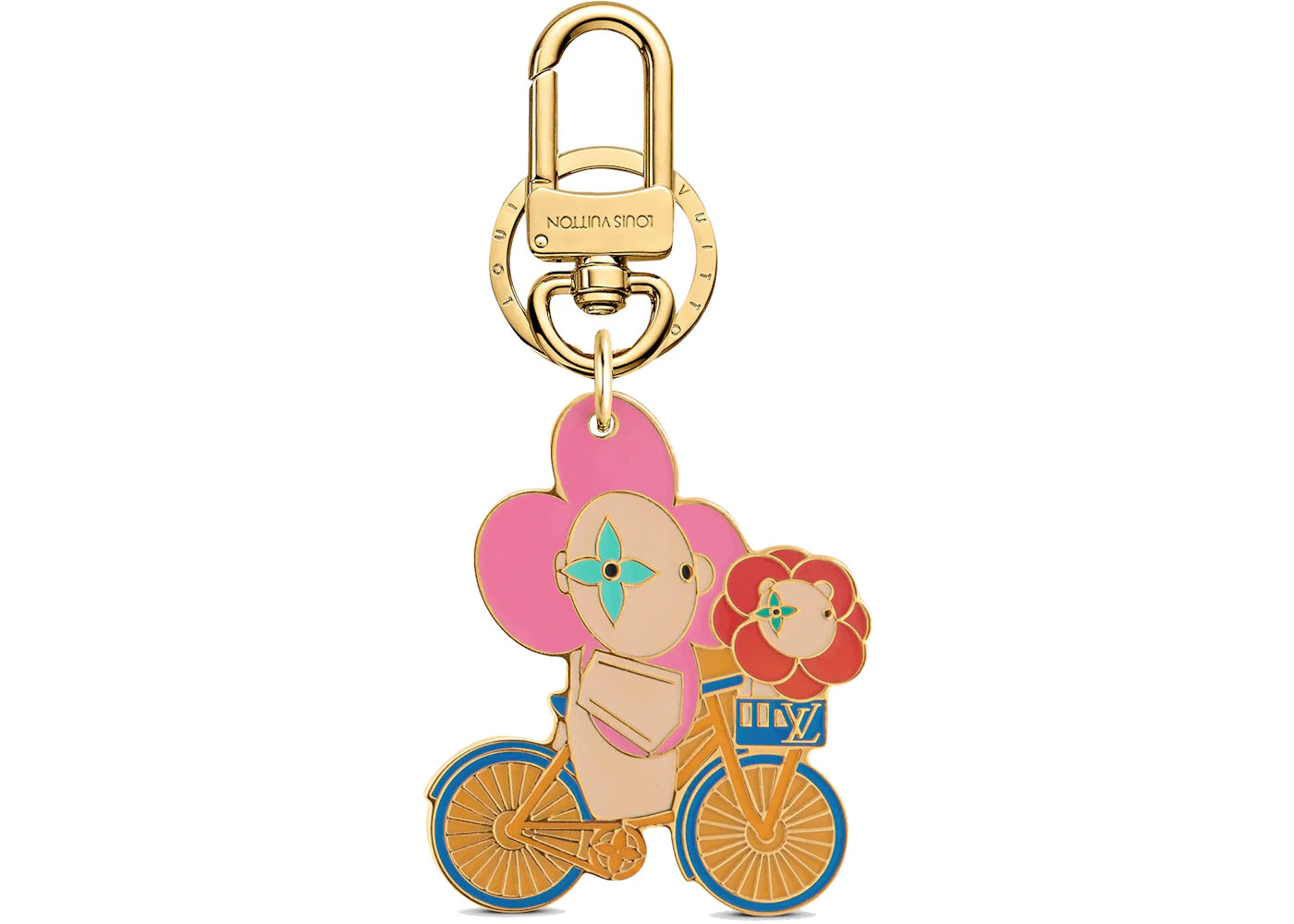 Louis Vuitton Vivienne Bike Bag Charm And Key Holder Vivienne Holiday Multicolor