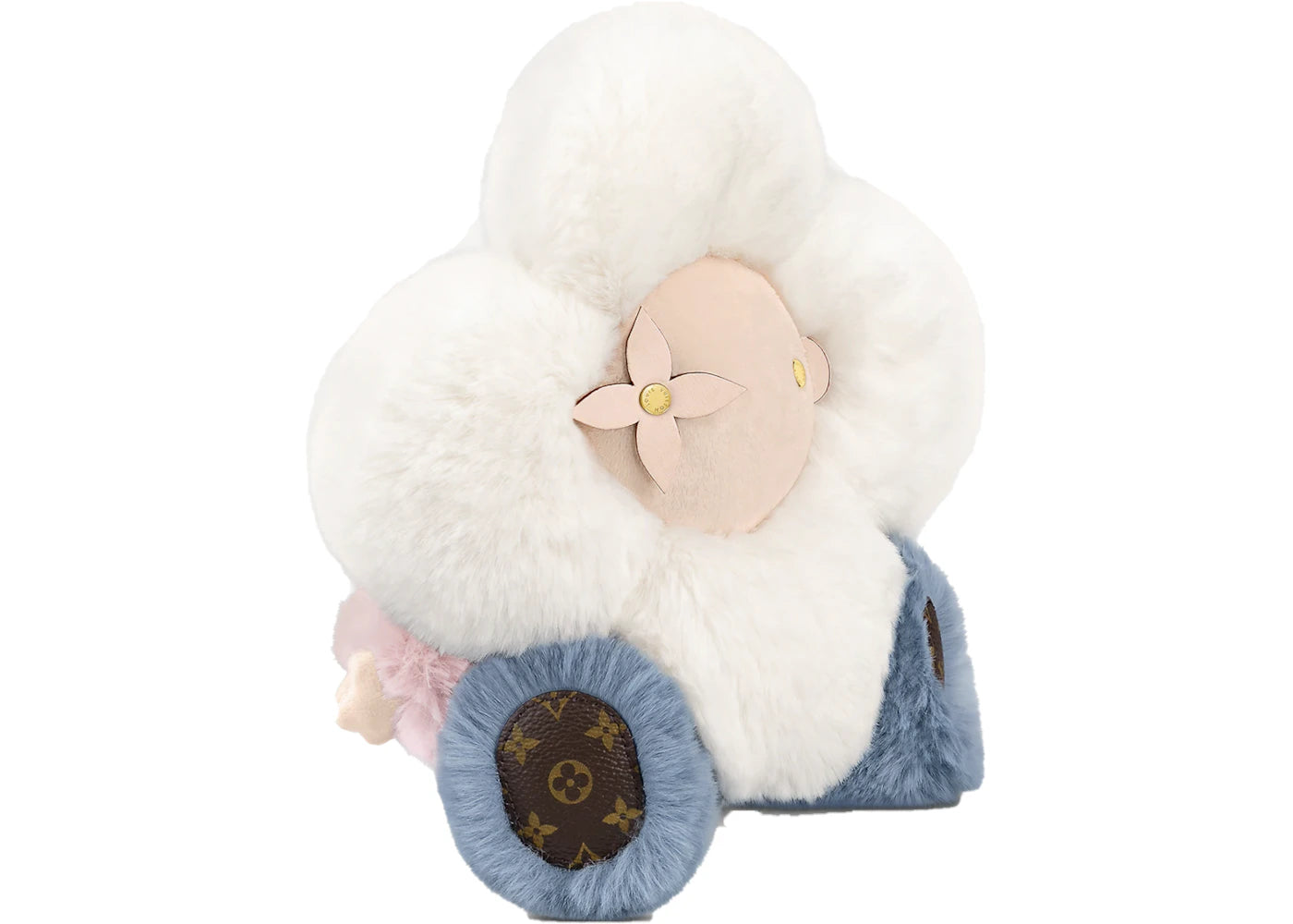 Louis Vuitton Vivienne Doudou Wood Figure GI0582 White