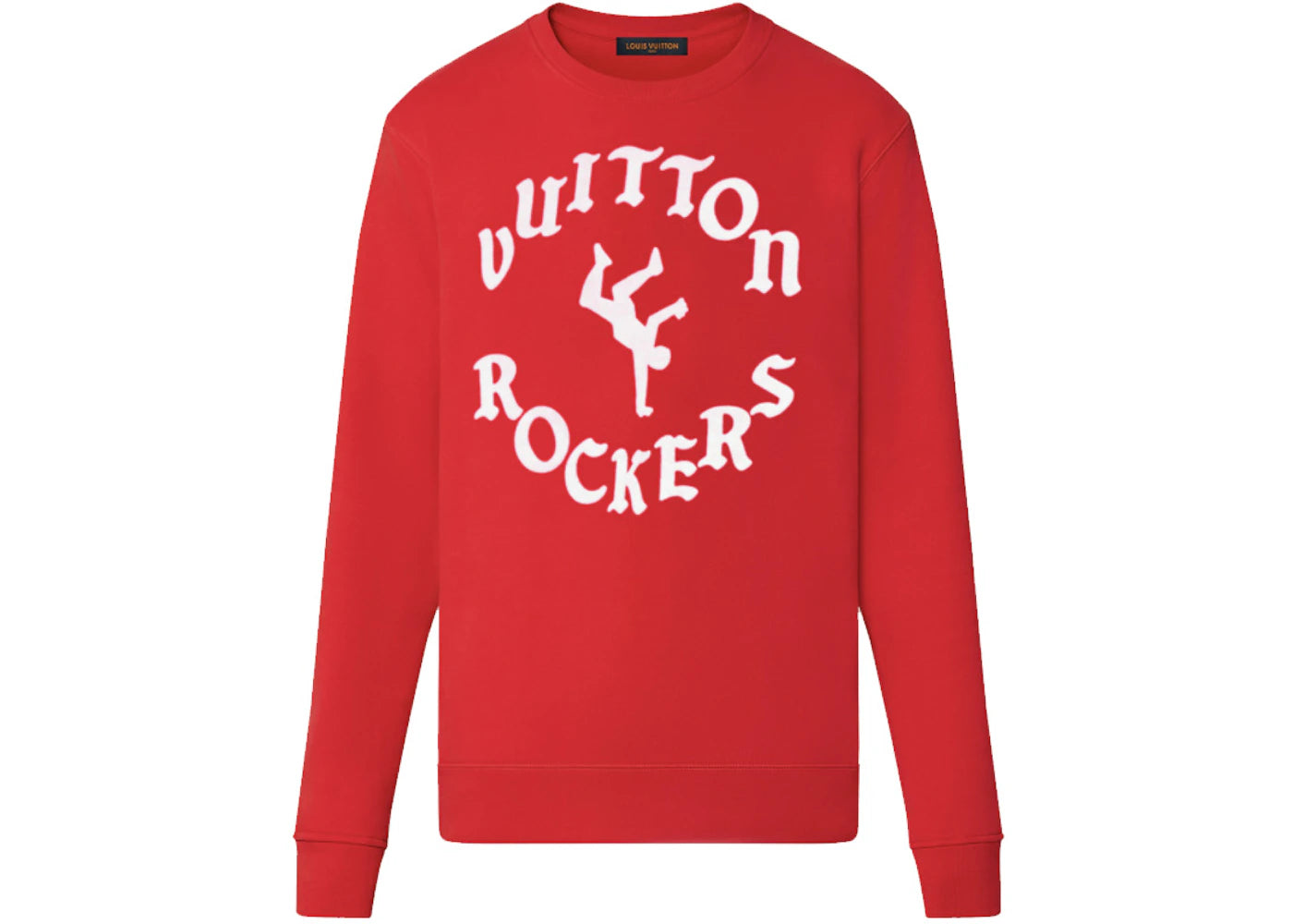Louis Vuitton Vuitton Rockers Crewneck Rio Red