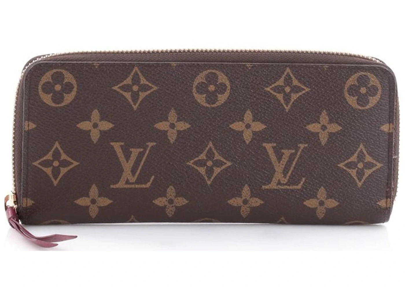 Louis Vuitton Clemence Wallet Monogram Brown/Berry