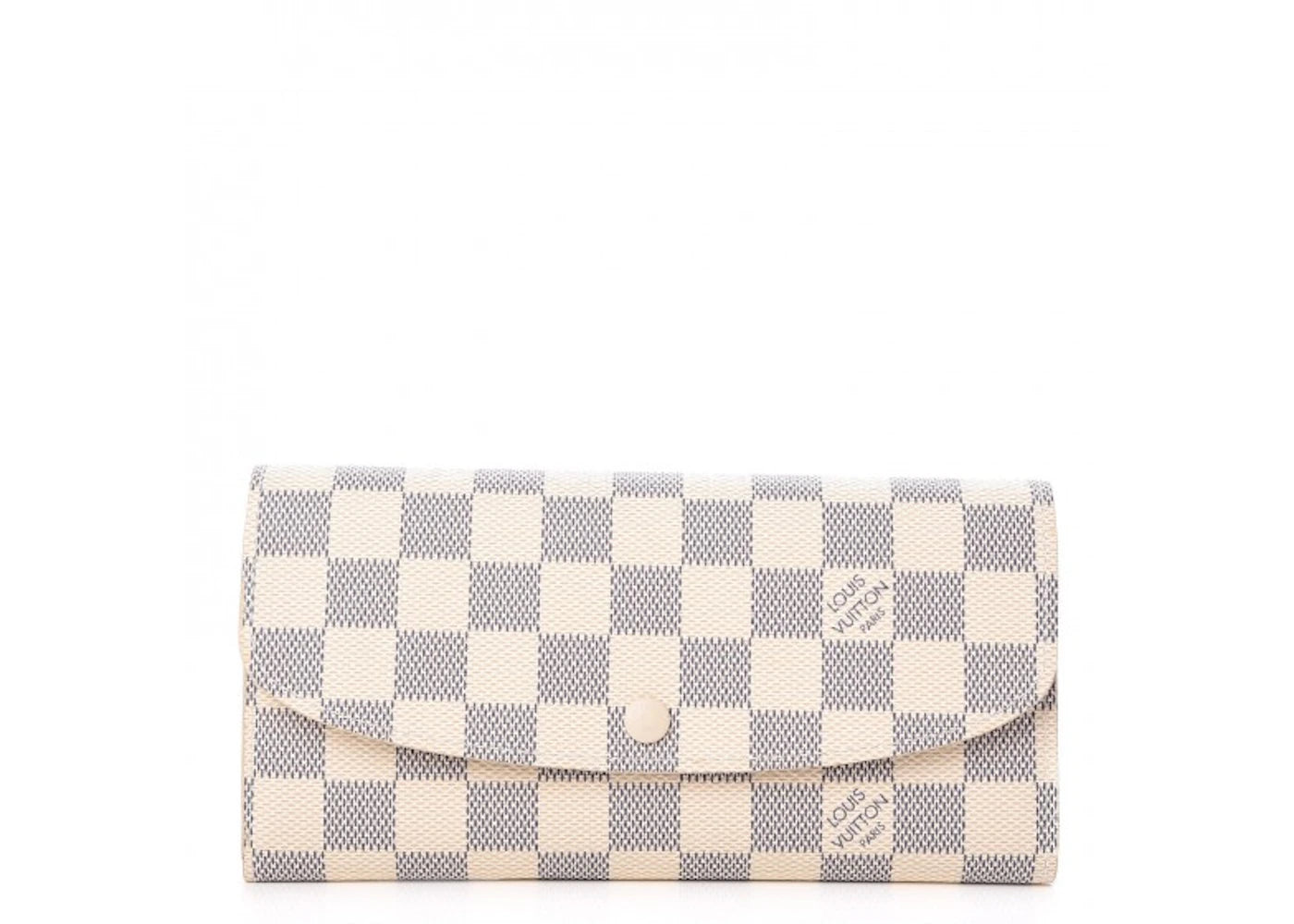 Louis Vuitton Wallet Emilie Damier Azur White/Blue