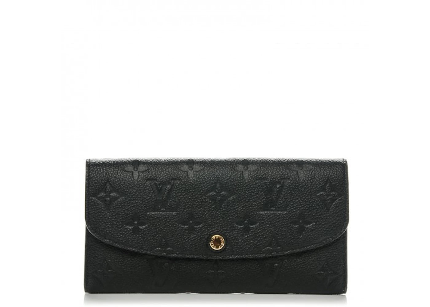 Louis Vuitton Wallet Emilie Monogram Empreinte Noir Black