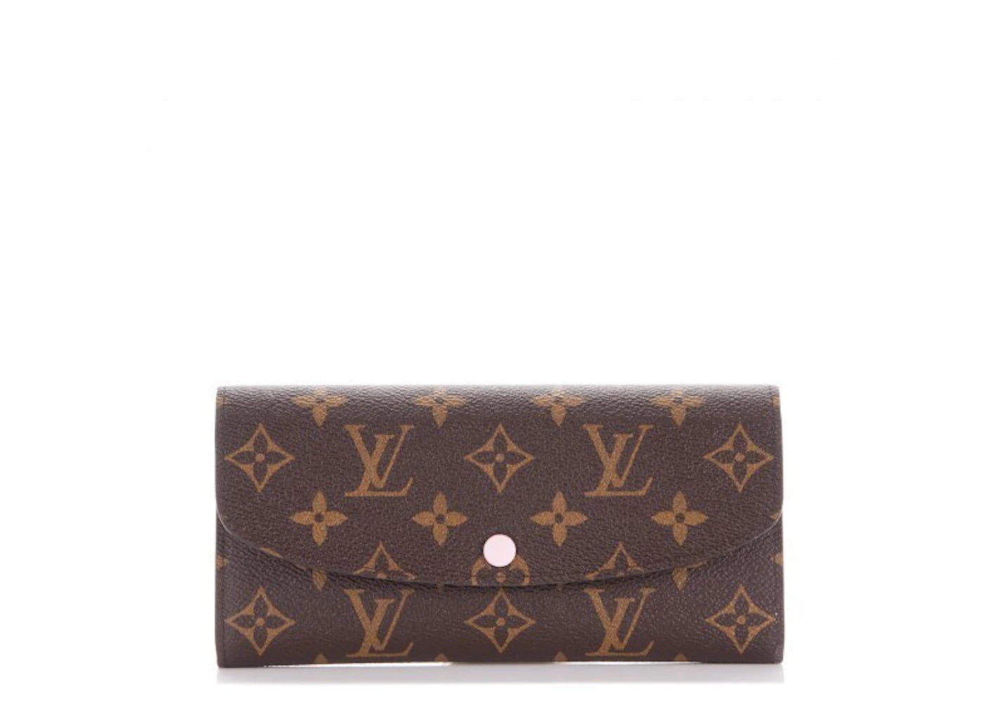 Louis Vuitton Wallet Emilie Monogram Brown/Rose Ballerine