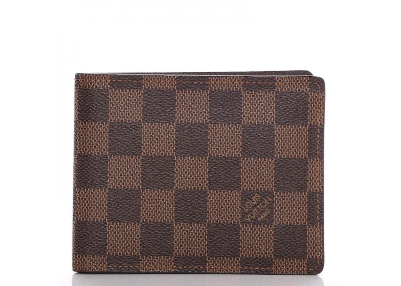 Louis Vuitton Wallet Florin Damier Ebene Brown