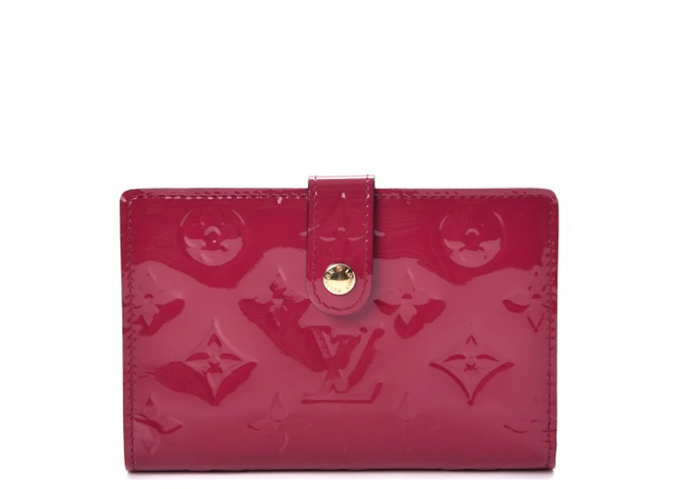 Louis Vuitton Wallet French Purse Monogram Vernis Rose Indien