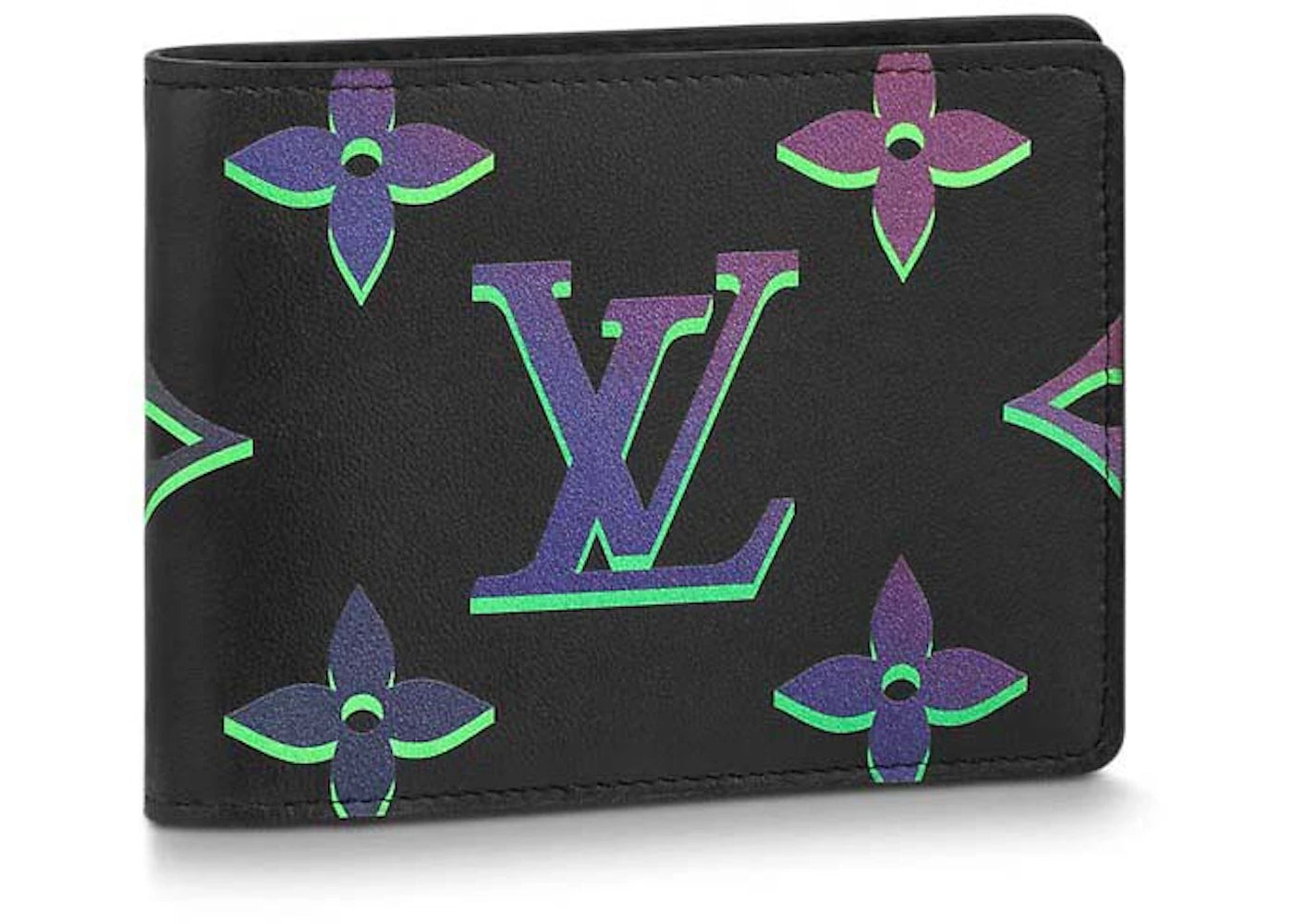 Louis Vuitton Wallet Multiple Black Borealis