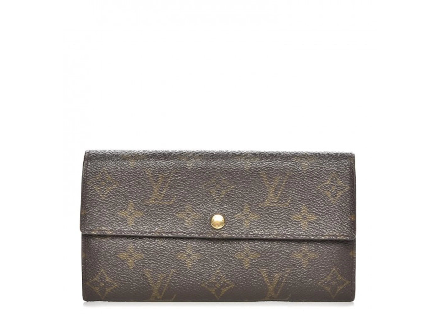 Louis Vuitton Wallet Sarah Monogram Brown