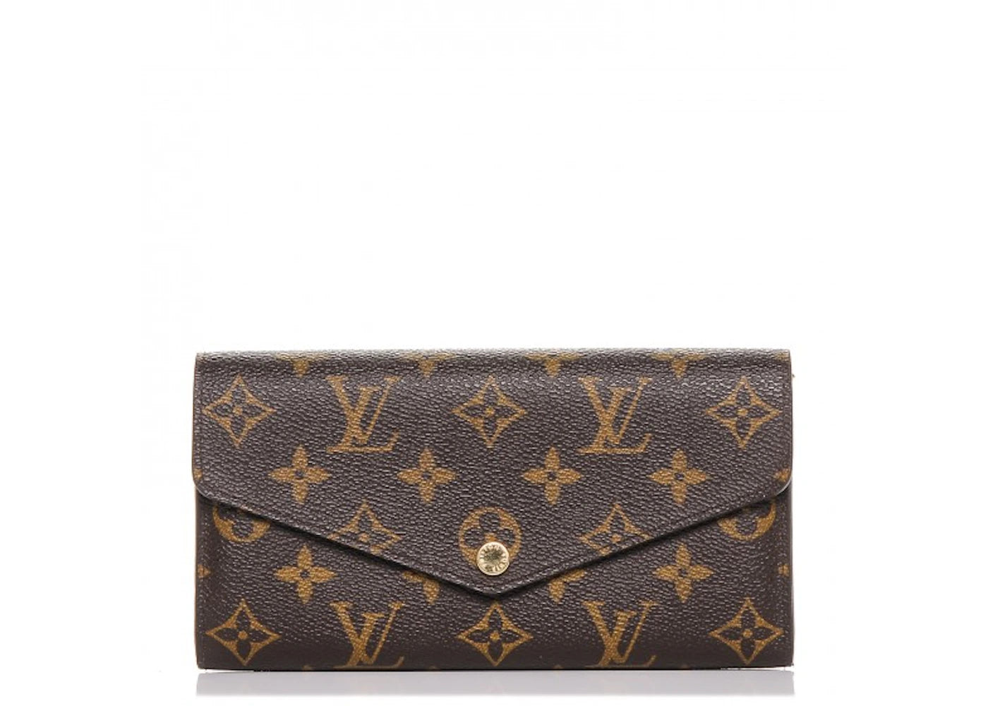 Louis Vuitton Wallet Sarah Monogram NM Brown Lining