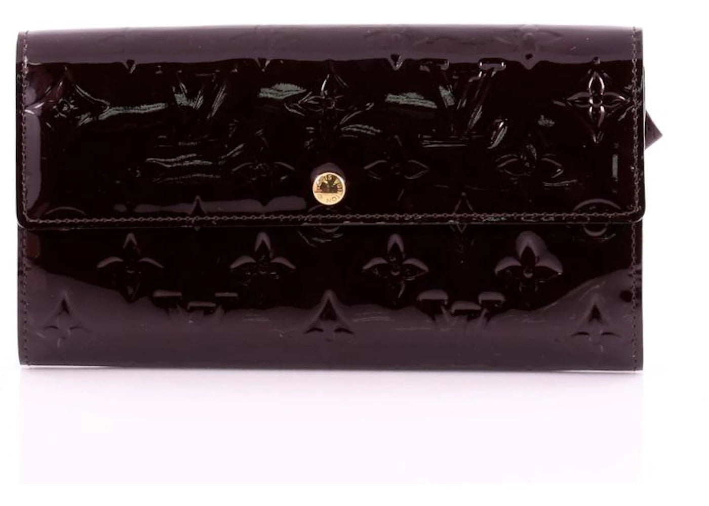 Louis Vuitton Wallet Sarah Monogram Vernis Amarante