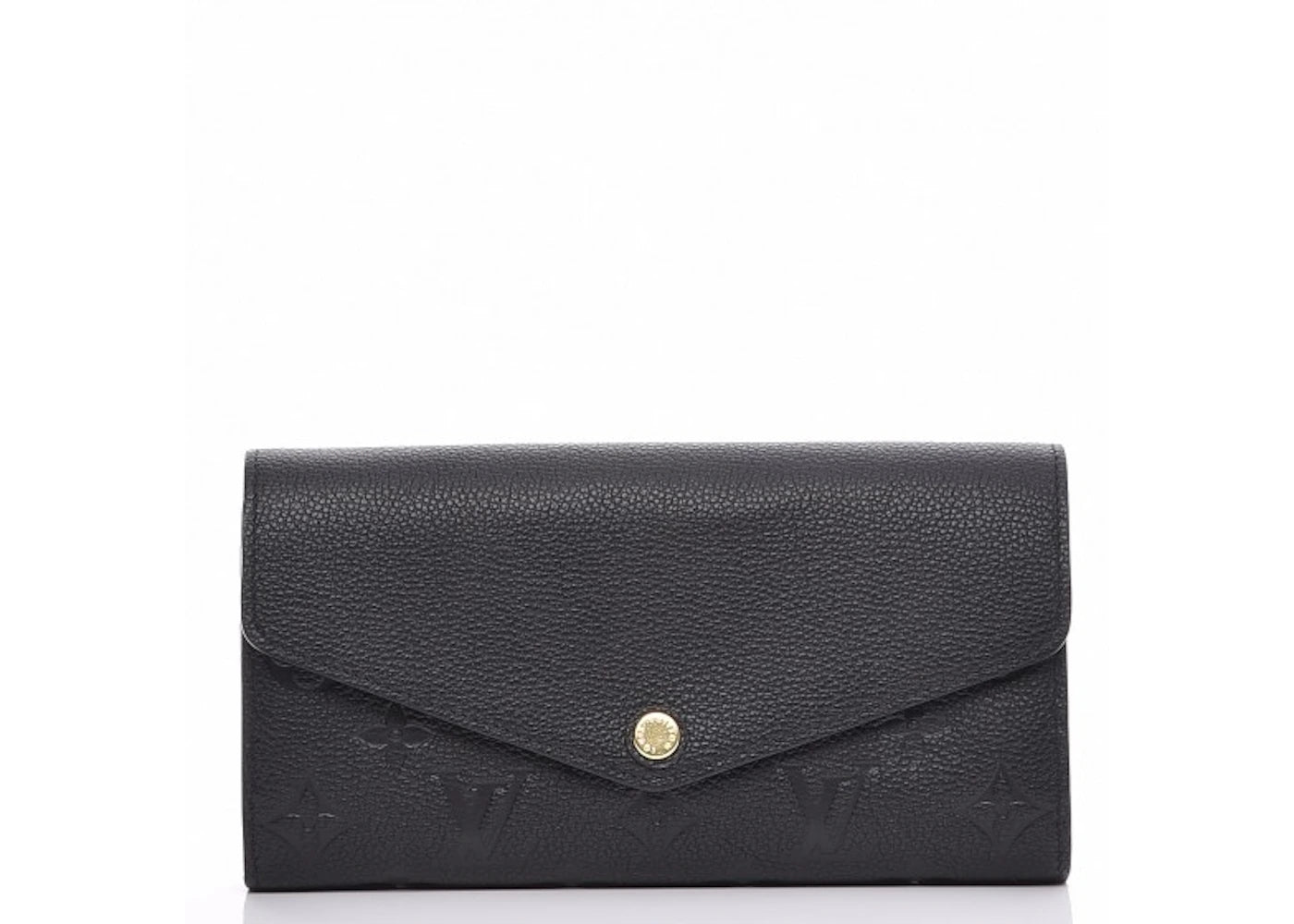 Louis Vuitton Wallet Sarah Monogram Empreinte NM Noir Black