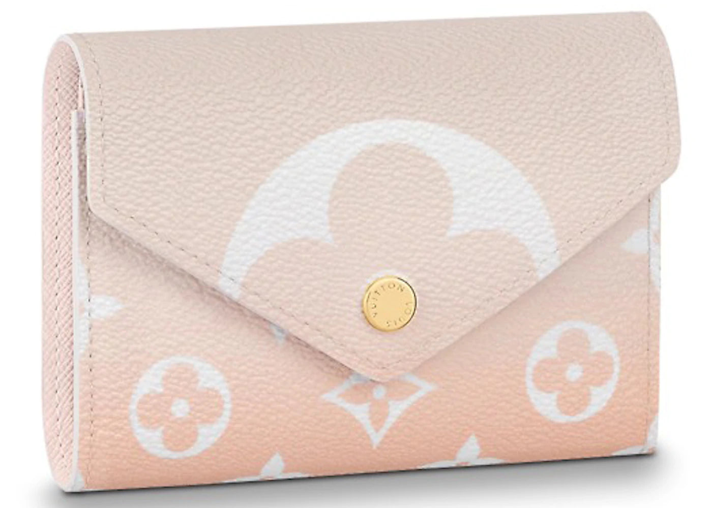 Louis Vuitton Victorine Wallet Gradient Pastel Mist Gray