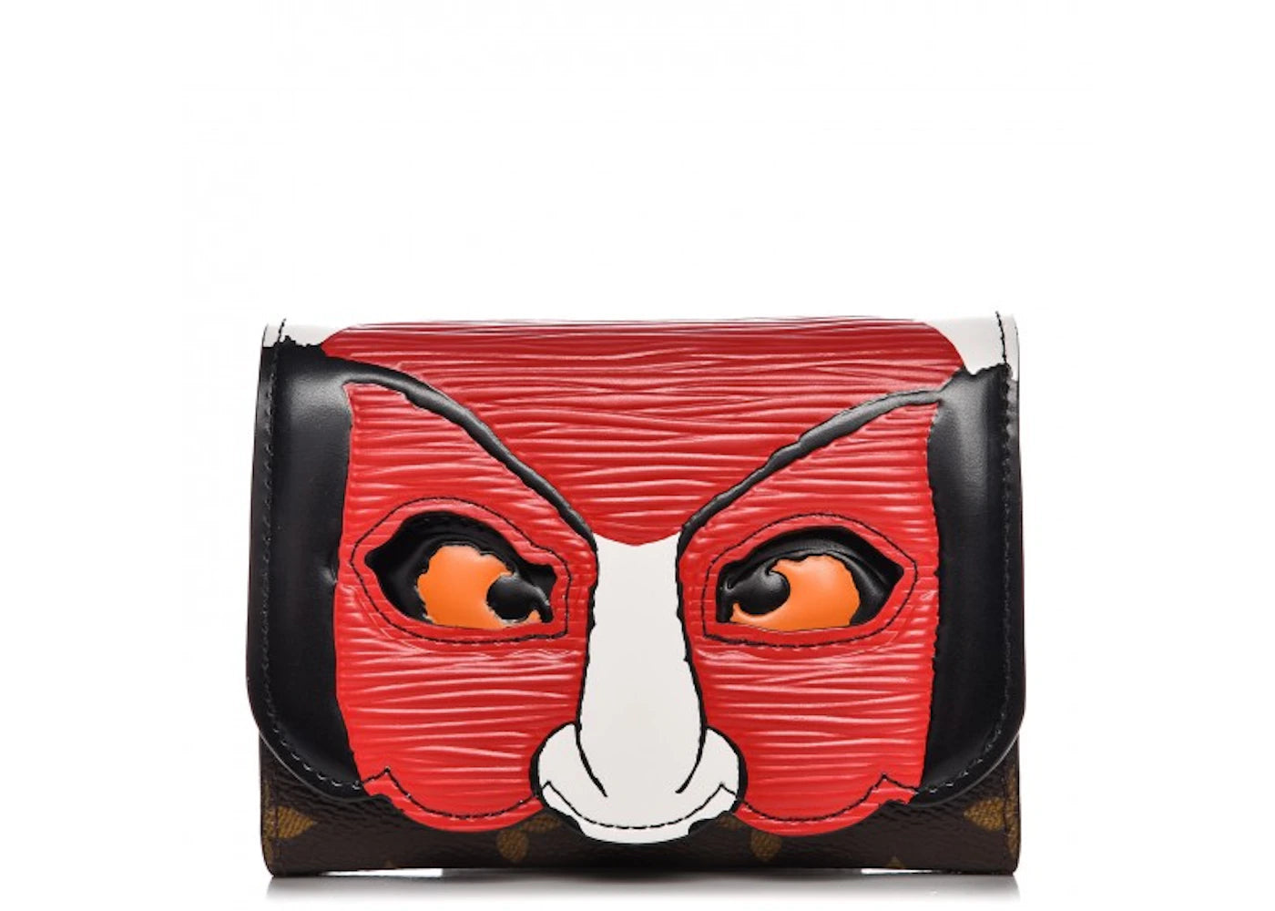 Louis Vuitton x Kansai Yamamoto Victorine Wallet Monogram Kabuki Brown Multicolor