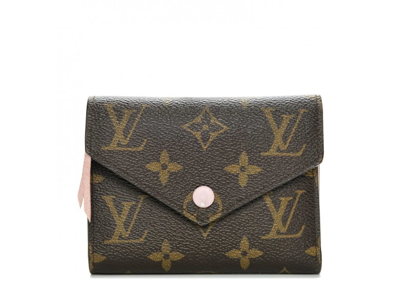 Louis Vuitton Wallet Victorine Monogram Rose Ballerine Lining