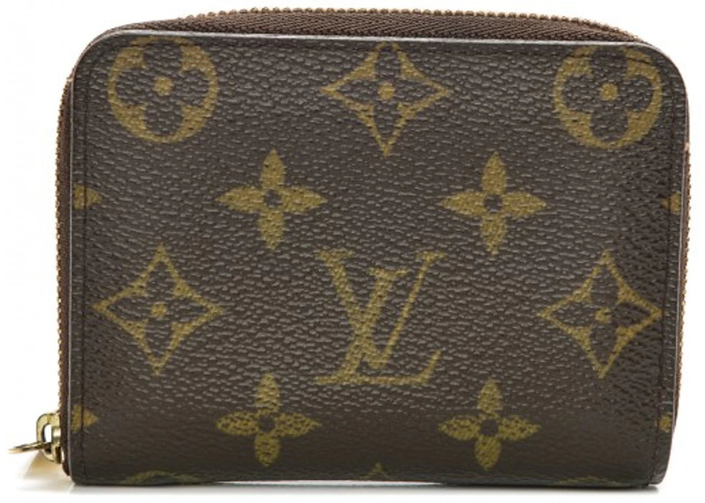 Louis Vuitton Wallet Zippy Coin Purse Monogram Brown