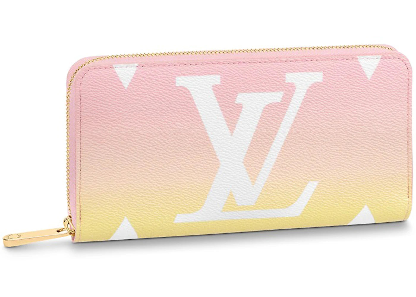 Louis Vuitton Zippy Wallet Gradient Pastel Light Pink
