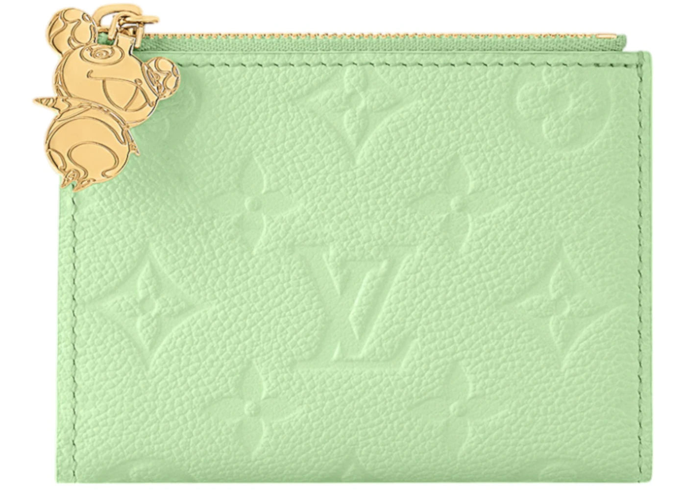 Louis Vuitton x Takashi Murakami Lisa Wallet Green Tea